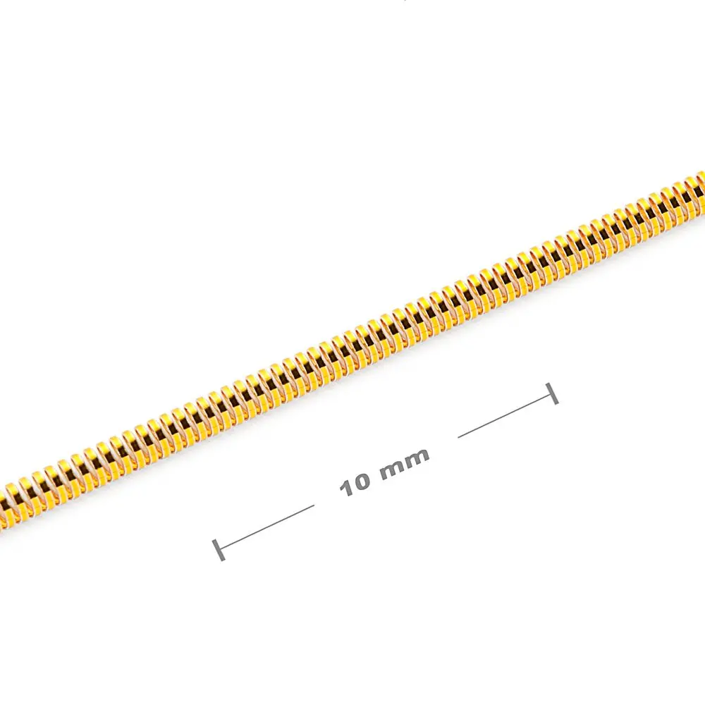 Ochranná dutinka French wire 1,1 mm v barvě zlata - 5 g