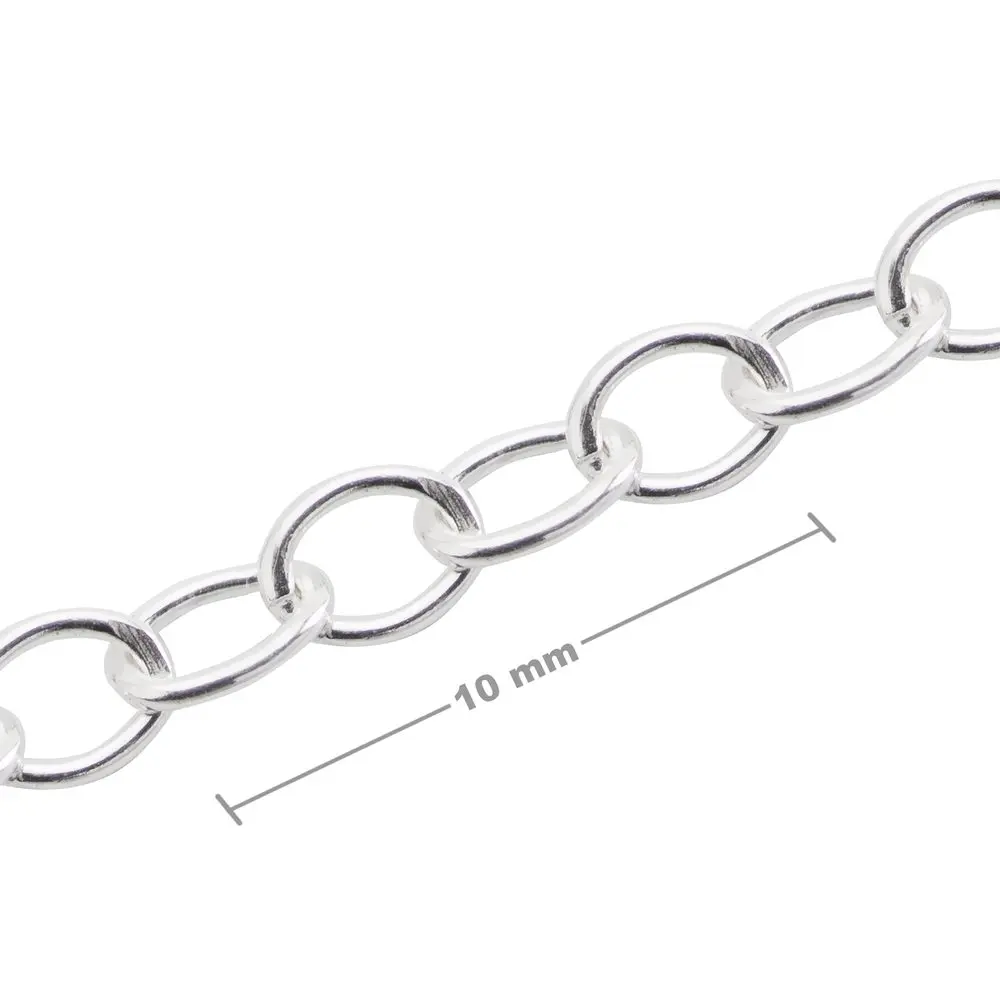 Stříbrný řetízek v metráži 2,7 mm -