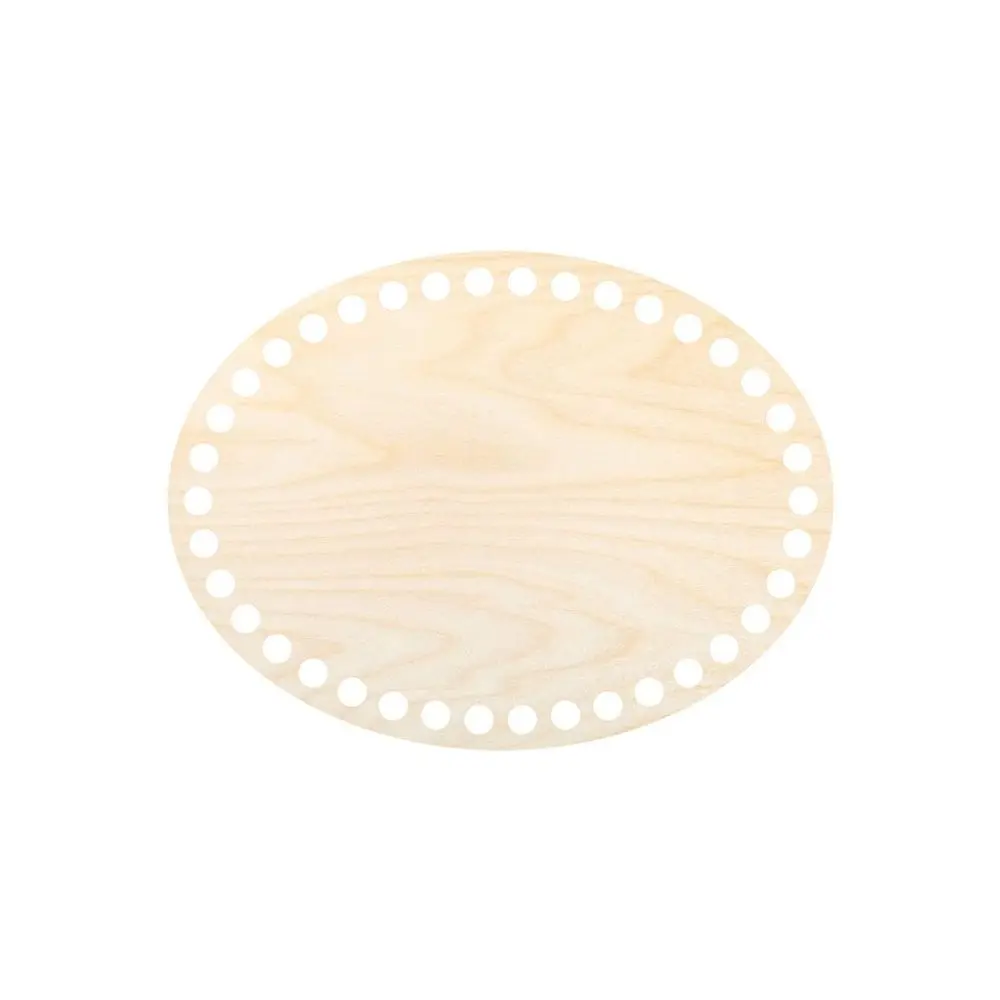 Dno na háčkovaný košík ovál 20x15cm -