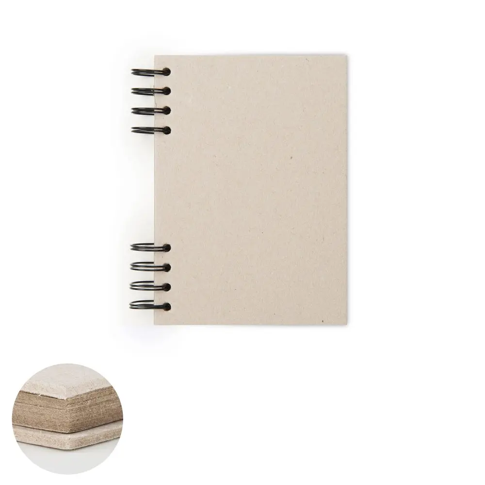 Scrapbookový kroužkový blok na výšku 35 listů A6 v přírodní barvě 160-200g/m² - 1 ks