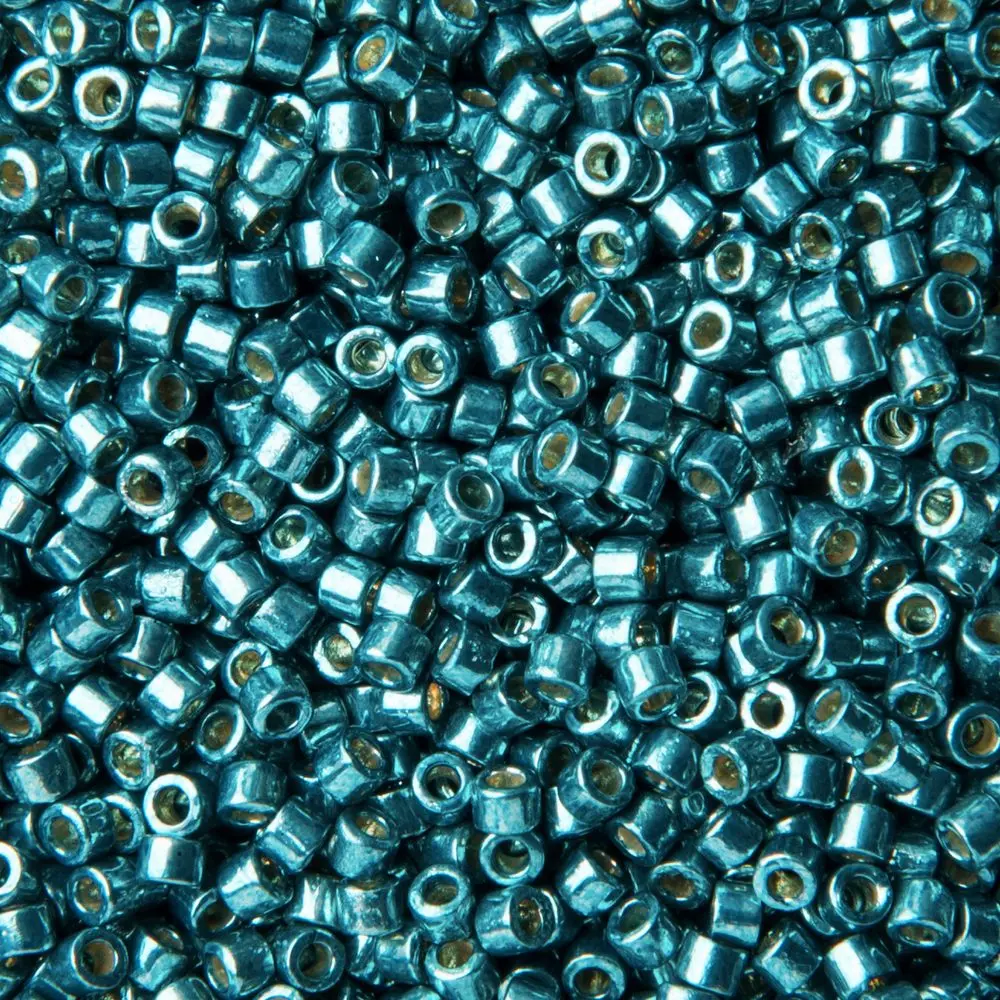 Miyuki Rokajlové korálky - Miyuki Delica 11/0 (DB-1847-50) Duracoat Galvanized Seafoam - 15 g