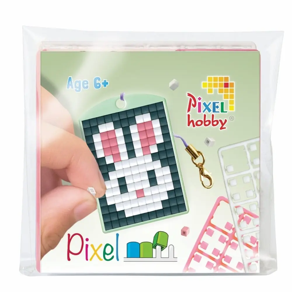 Pixelhobby Pixel klíčenka králík - 1 ks