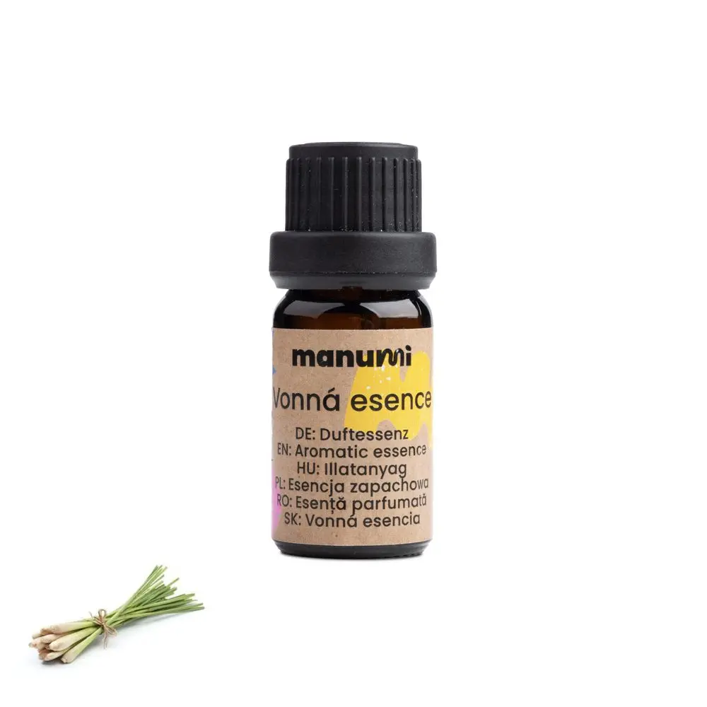 Manumi vonná esence citronela 10 ml - 5 ks - 5 ks