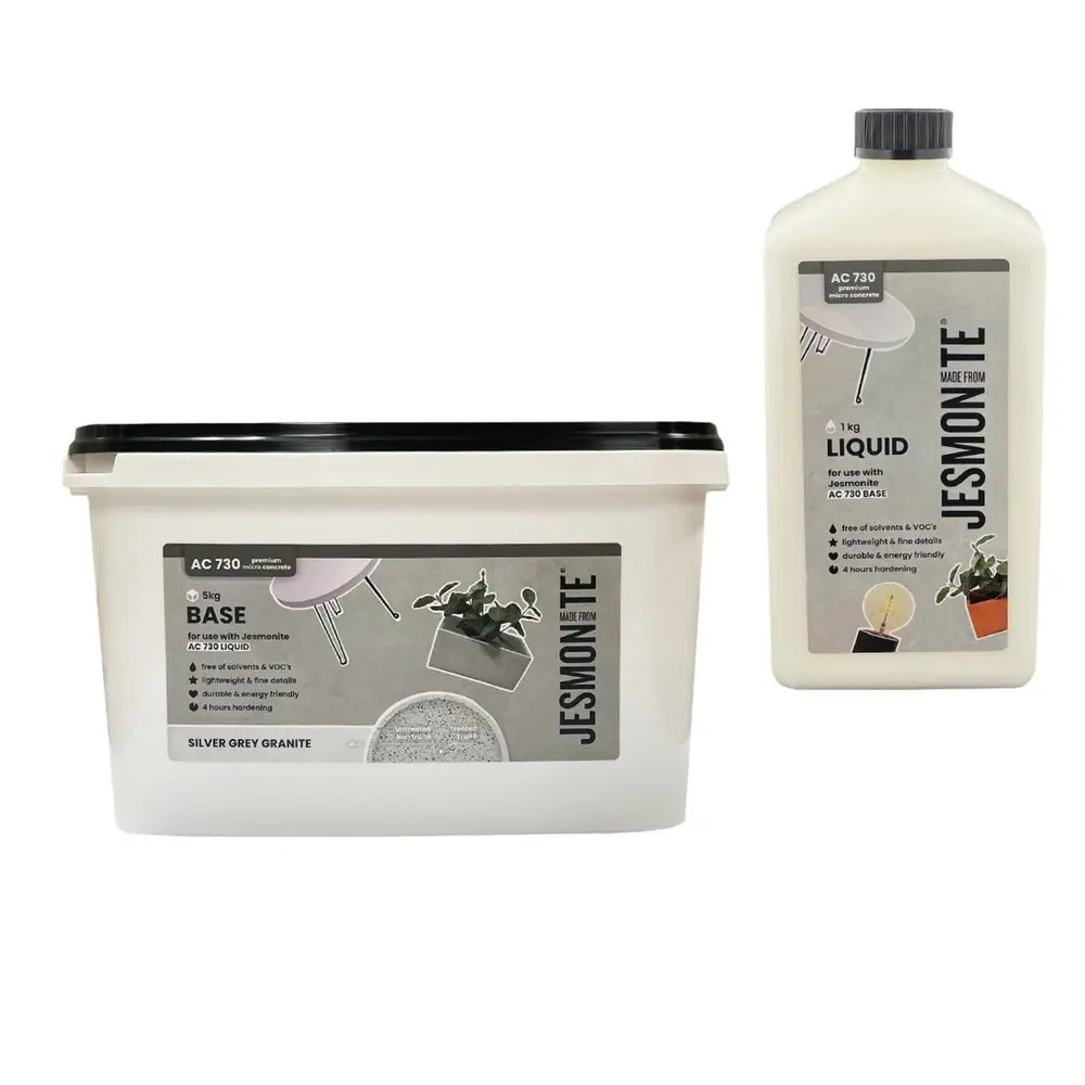 JESMONITE sada AC730 stříbrošedá žula 6kg - 1 sada