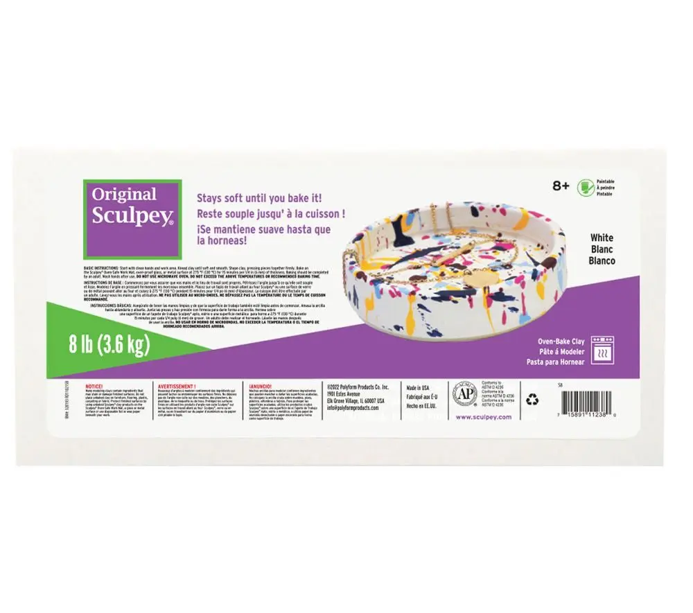 Sculpey Original 3,6kg bílá -
