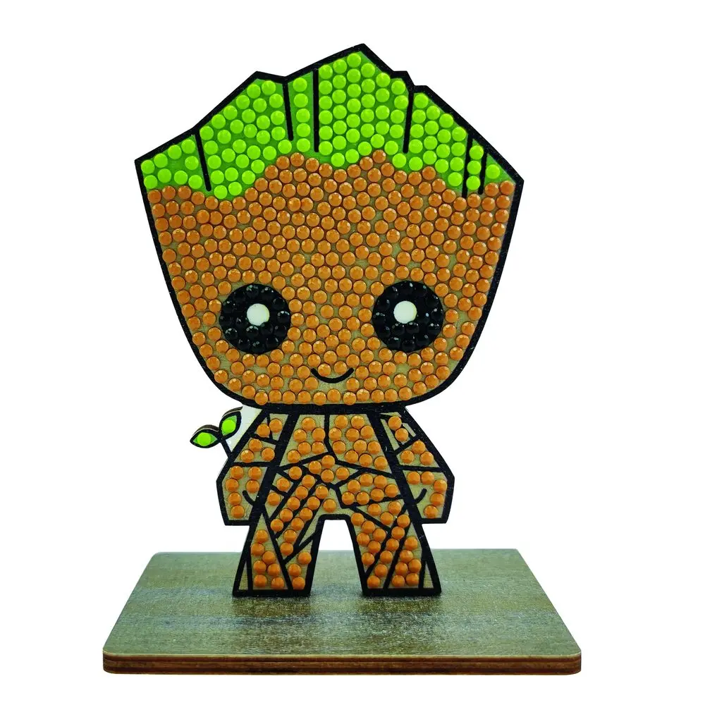 Diamantové malování postava Marvel Groot - 1 ks