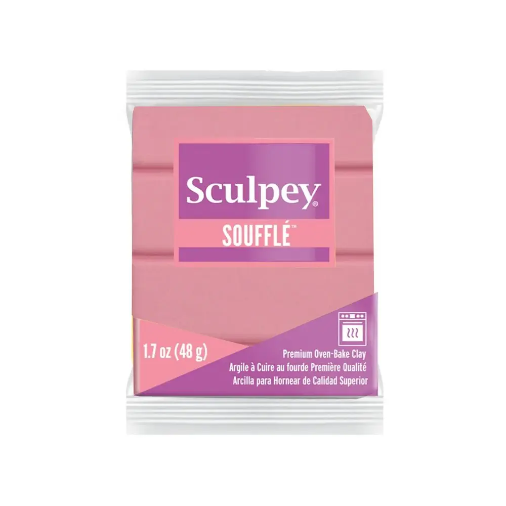 Sculpey SOUFFLÉ French pink francouzská růžová - 1 ks