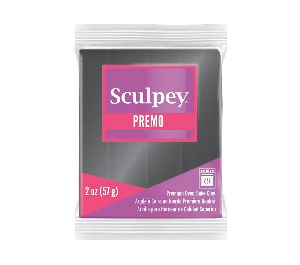 Sculpey PREMO Grafit Pearl grafitová perleťová - 5 ks - 5 ks