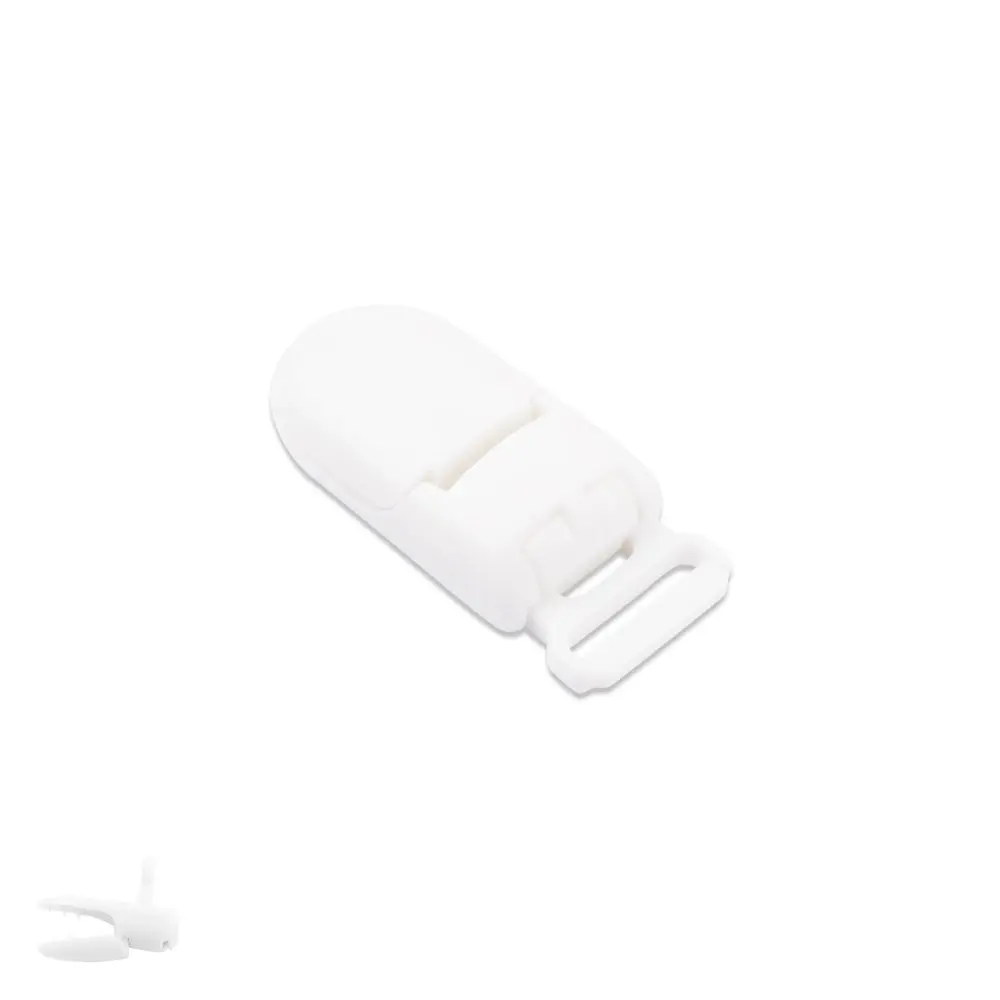 Plastový klip na dudlík 32x17,5x9 mm Snow White -