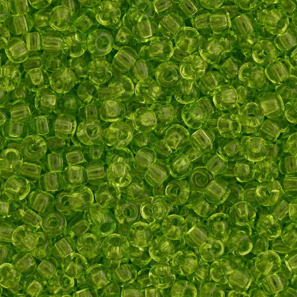 PRECIOSA ORNELA Rokajlové korálky - PRECIOSA rokajl 10/0 transparentní (50220) č. 7 - 100 g
