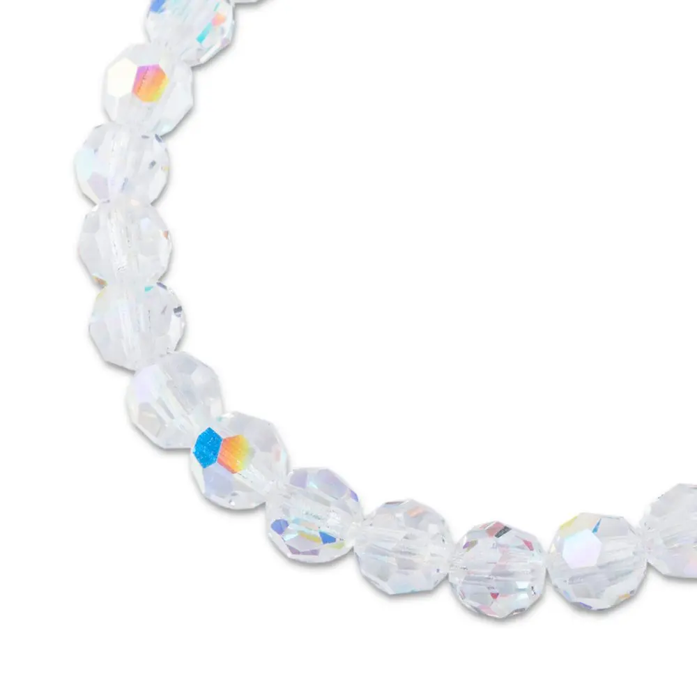 Preciosa MC perle kulatá 6 mm Crystal AB - 10 ks