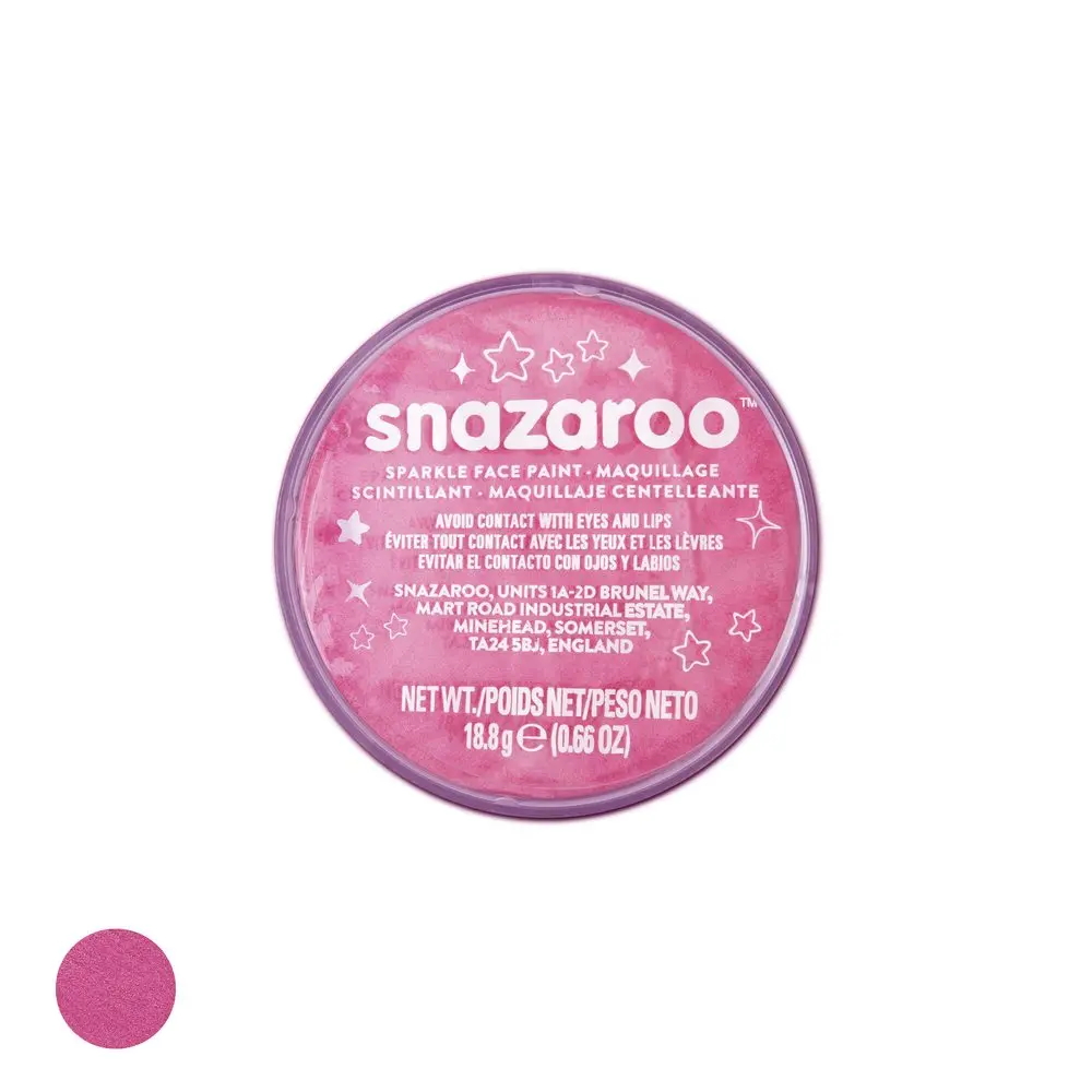 Snazaroo barva na obličej perleťová růžová 18ml - 1 ks