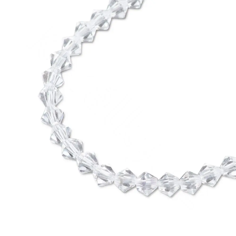 Preciosa MC perle Rondelle 3 mm Crystal - 120 ks