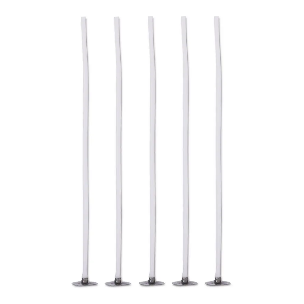 Knoty 15 cm s držákem impregnované pro všechny druhy vosků do svíček ø6-8 cm splétané -