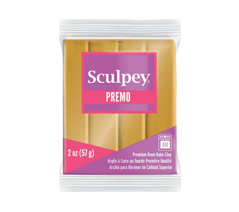 Sculpey PREMO 18K Gold zlatá barva - 1 ks