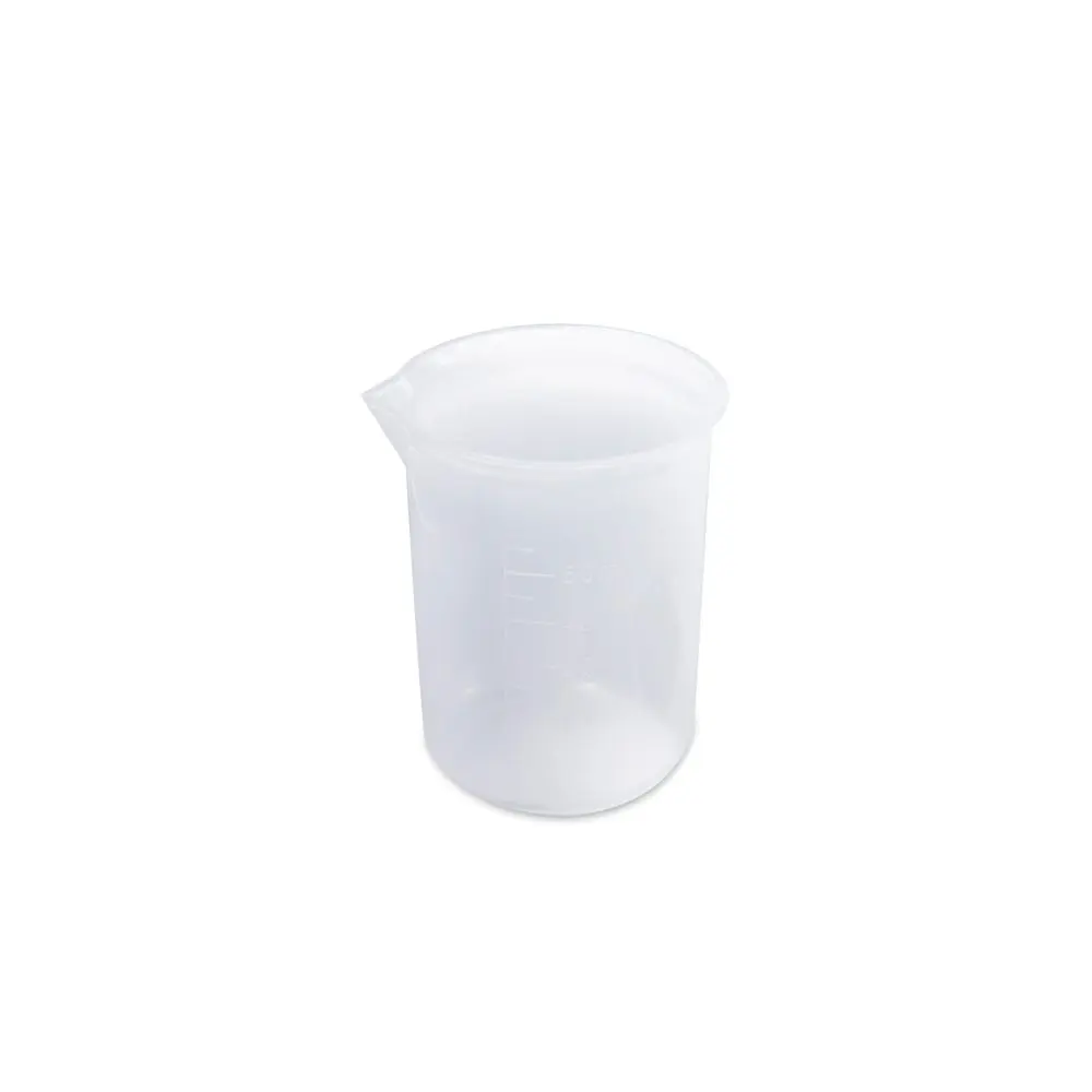 Plastový kelímek s ryskou 50ml na míchání křišťálové pryskyřice - 1 ks