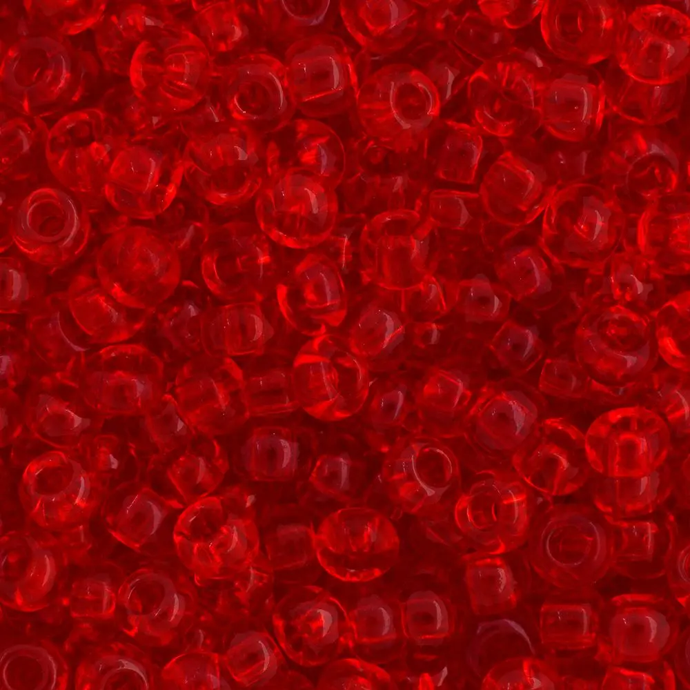 PRECIOSA ORNELA Rokajlové korálky - PRECIOSA rokajl 8/0 transparentní (90070) č. 45 - 20 g