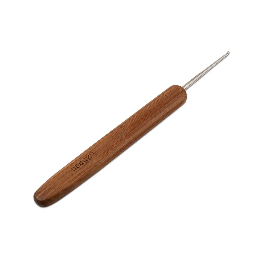 Bambusový háček s kovovým hrotem 1,25 mm - 3 ks