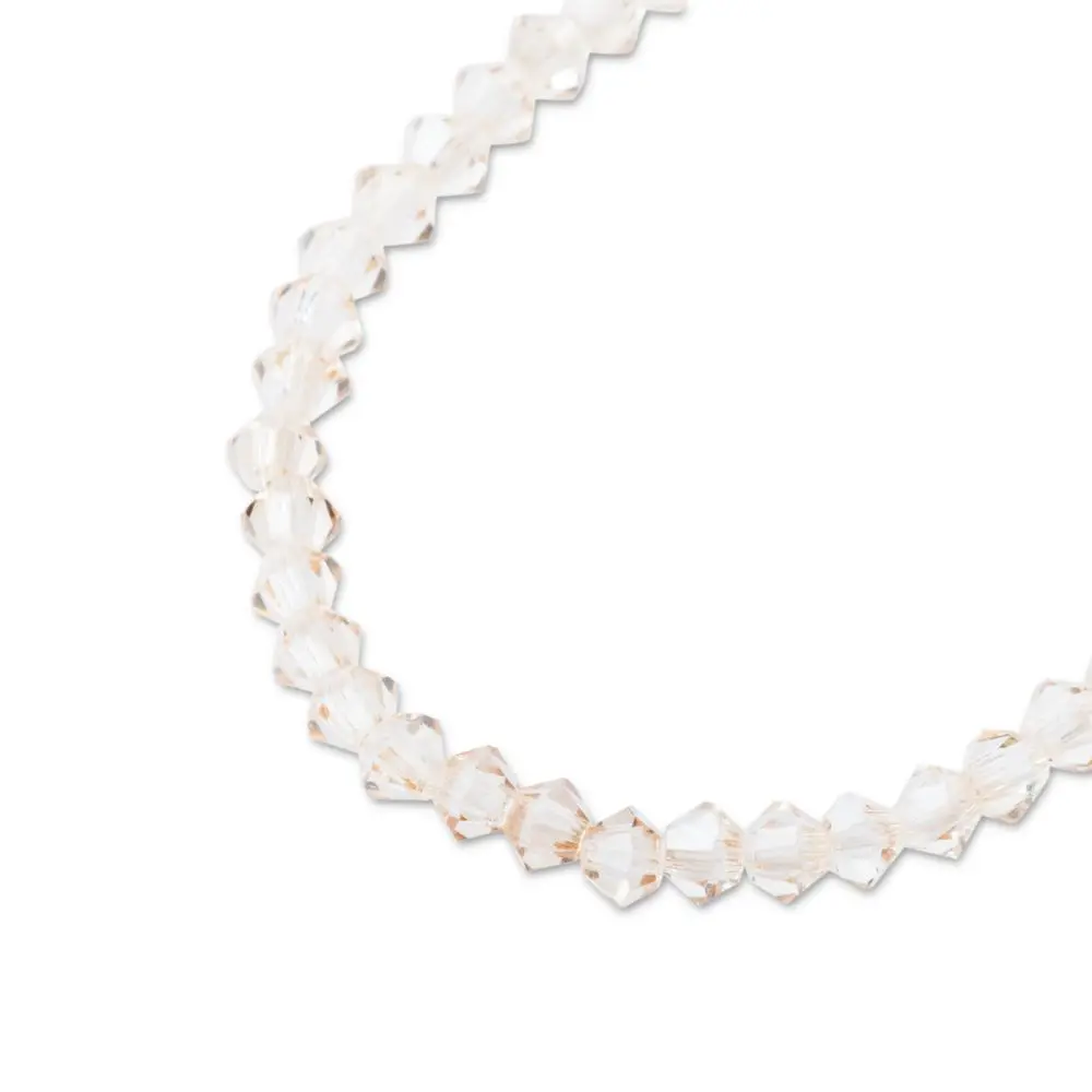 Preciosa MC perle Rondelle 3 mm Crystal Honey - 40 ks