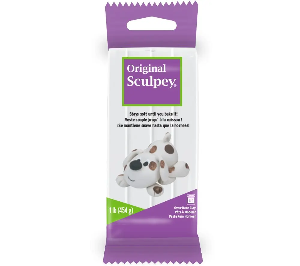 Sculpey Original 454g bílá -