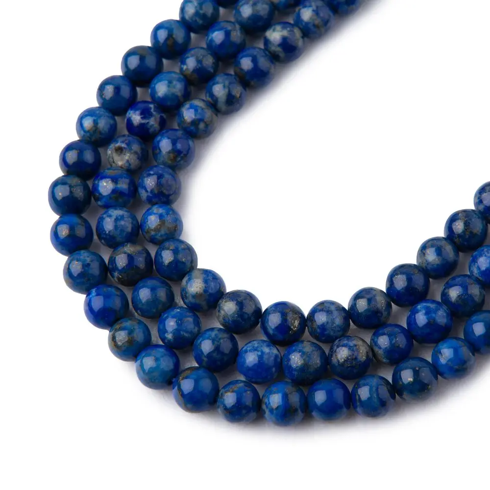 Korálky z minerálu Lapis Lazuli AA 4 mm - 45 ks