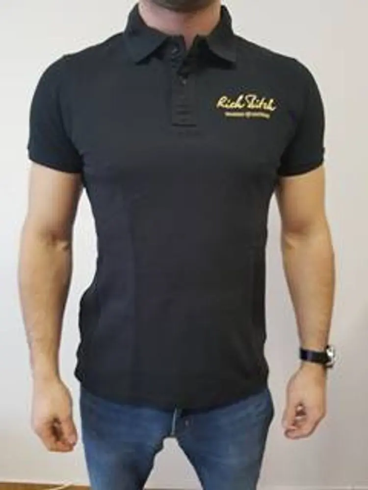 RITCH POLO SHIRT BLACK
