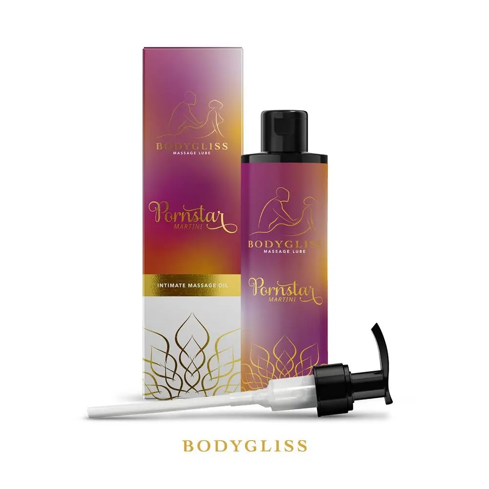 Bodygliss - masážní olej a lubrikant - pornstar martini - 150 ml