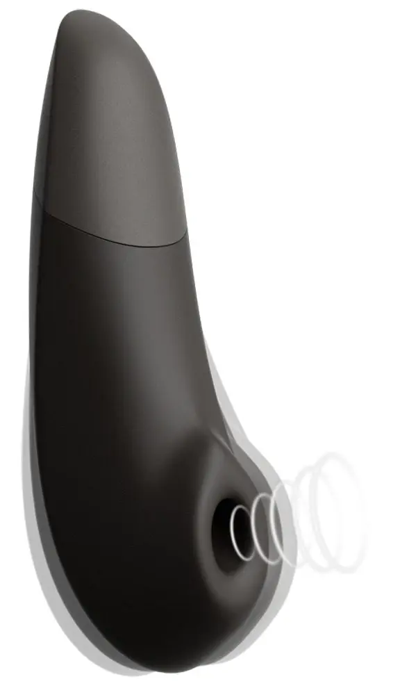 Womanizer Enhance 2v1 sací stimulátor klitorisu s tlakovými vlnami + vibrátor (černý)