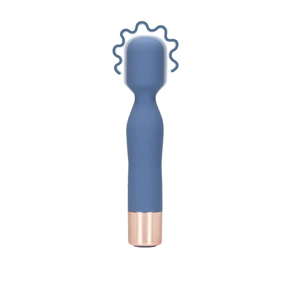 Loveline Mini Wand Vibrator - Blue Horizon
