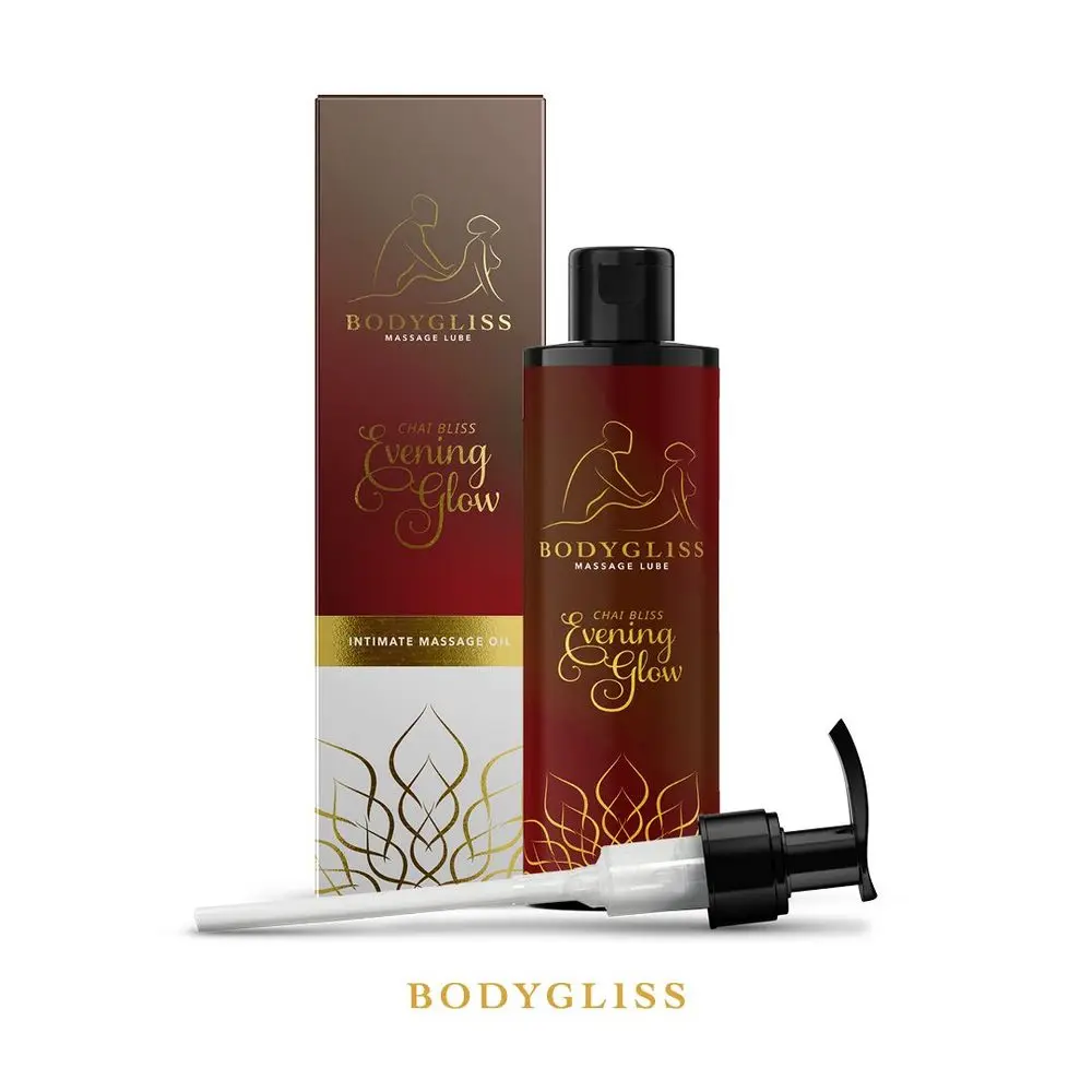 Masážní a lubrikační olej 2v1 BodyGliss Chai Bliss 150 ml