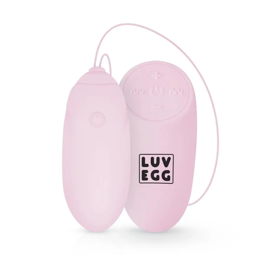 LUV EGG - nositelné akumulátorové rádiové vibrační vajíčko (růžové)