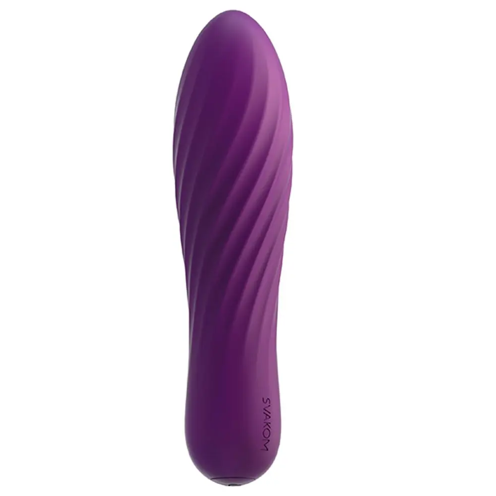 Svakom Tulip - akumulátorový mini tyčový vibrátor (fialový)
