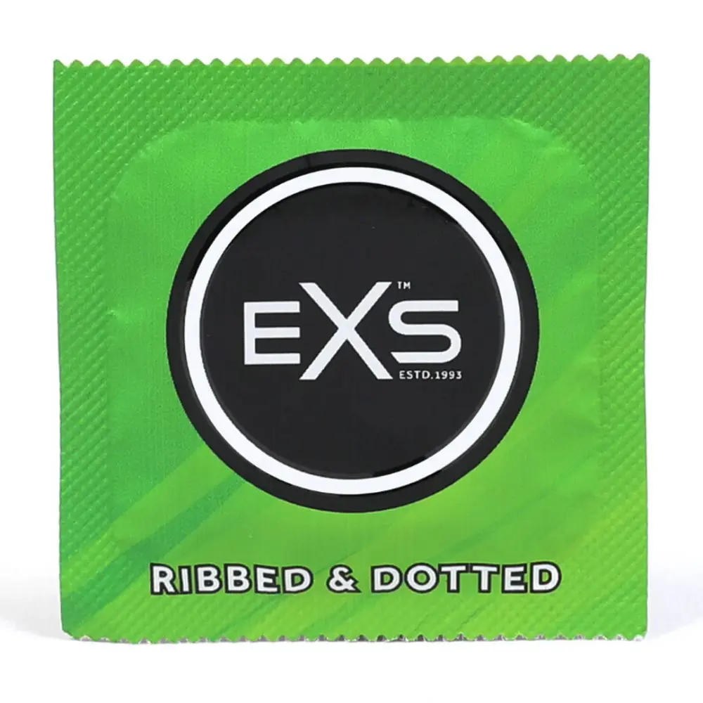 EXS Ribbed and Dotted Condoms 12 ks