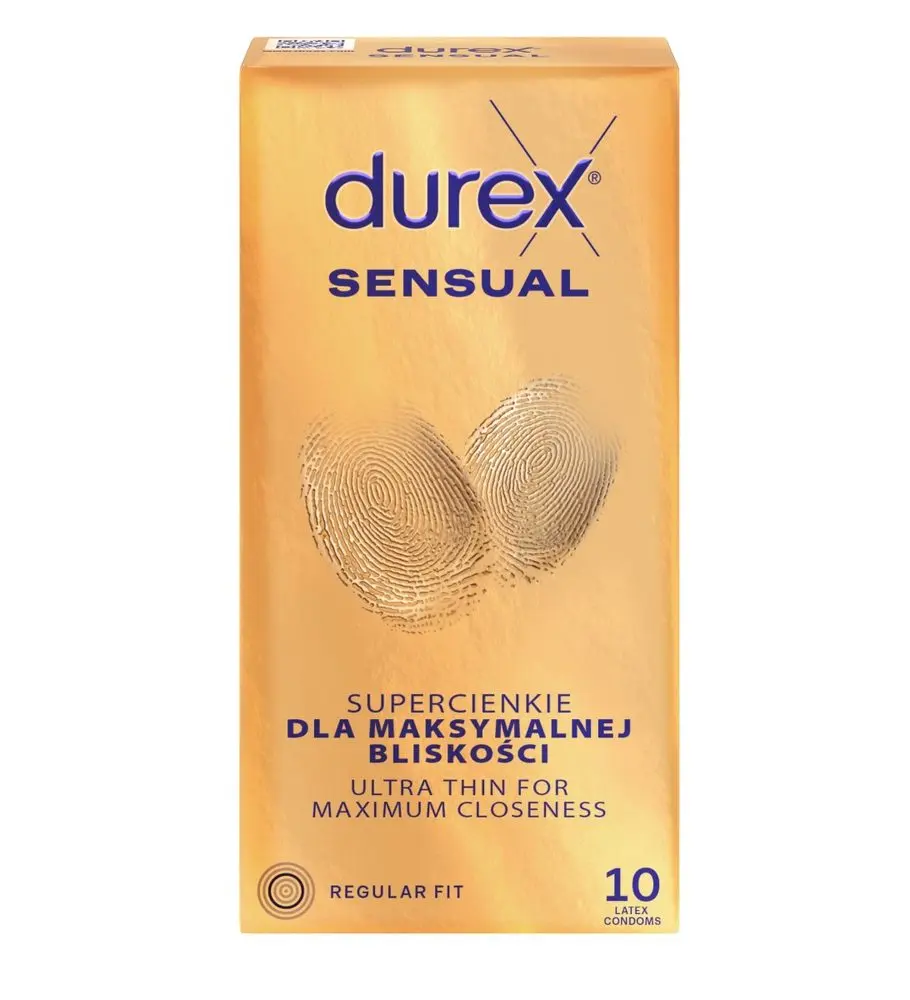 DUREX Sensual 10 kusů