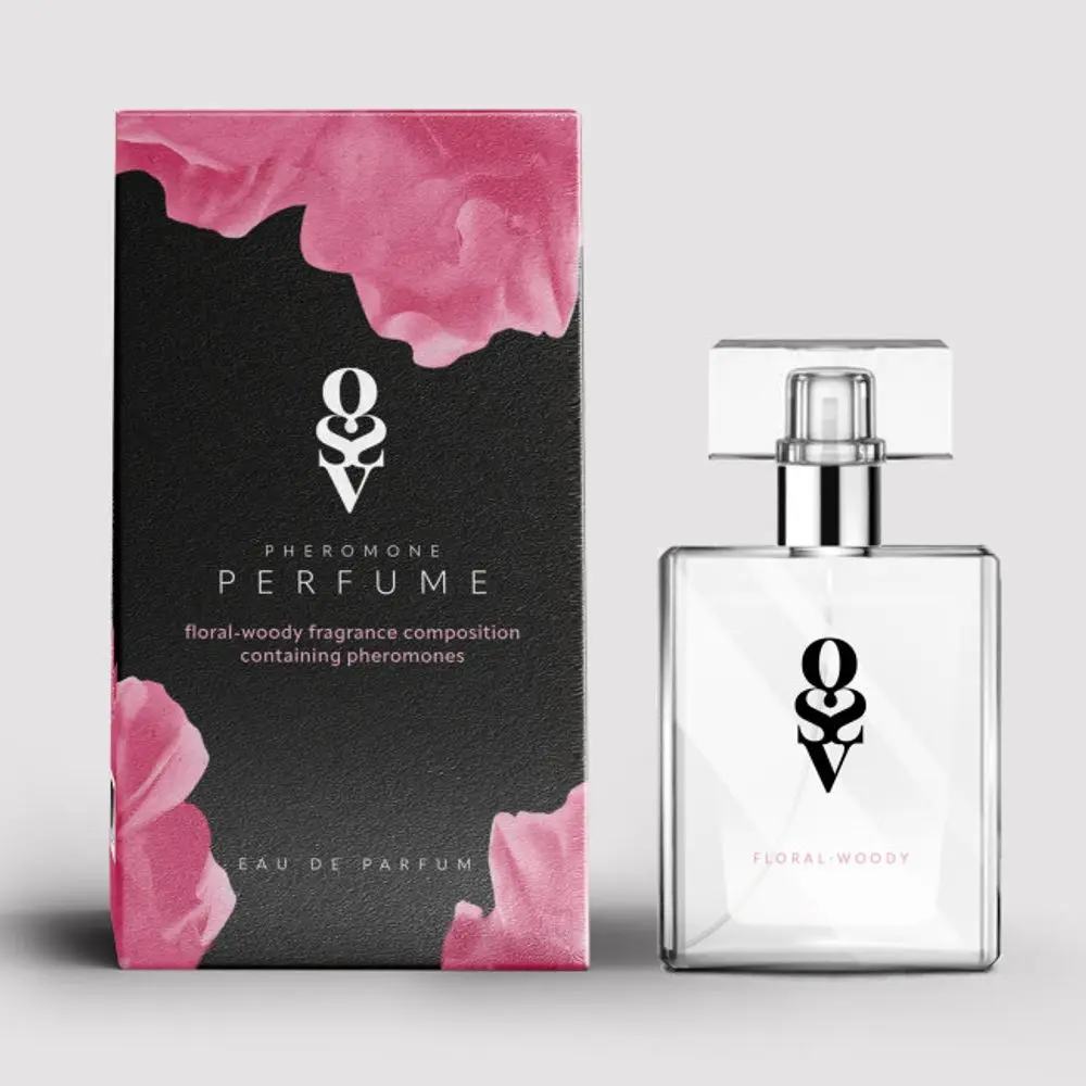 Parfém s feromony pro ženy OBSESSIVE Floral-Woody, 30 ml