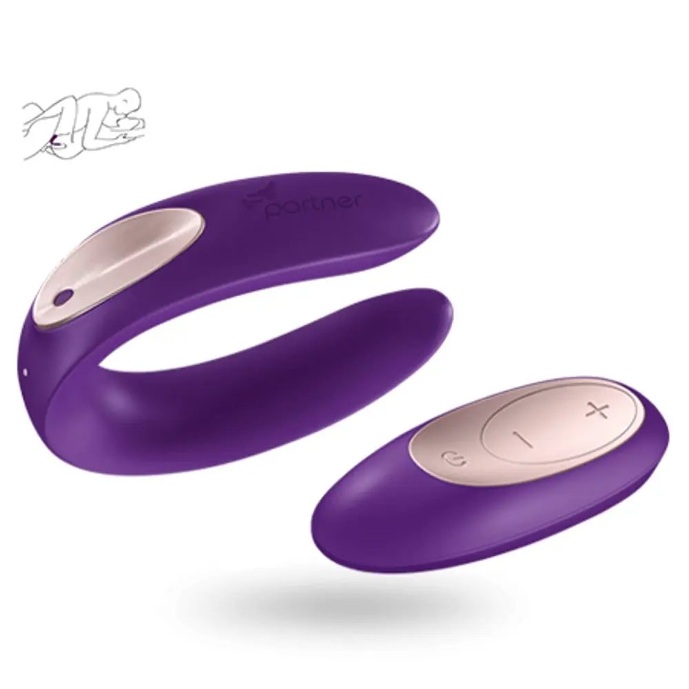 Bezdrátový párový vibrátor Satisfyer Double Plus Remote