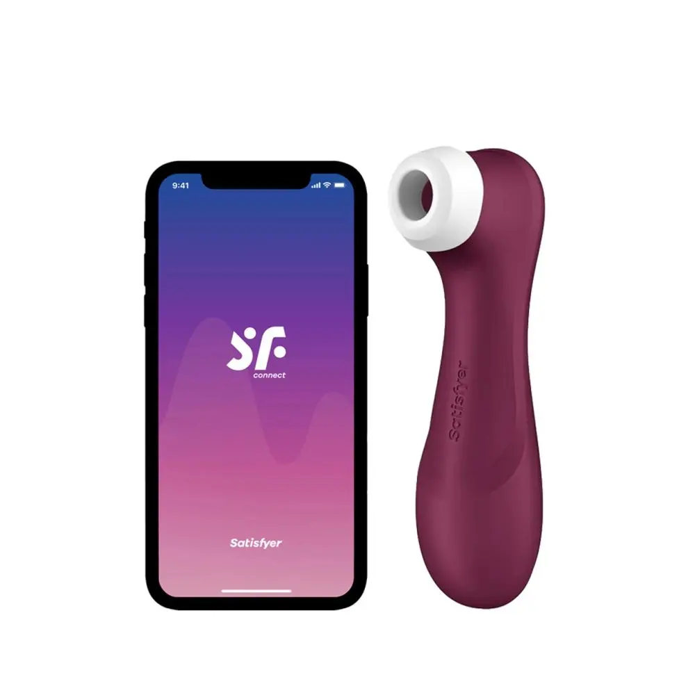 Satisfyer Pro 2 Gen3 - aplikací ovládaný stimulátor klitorisu s tlakovými vlnami (červený)