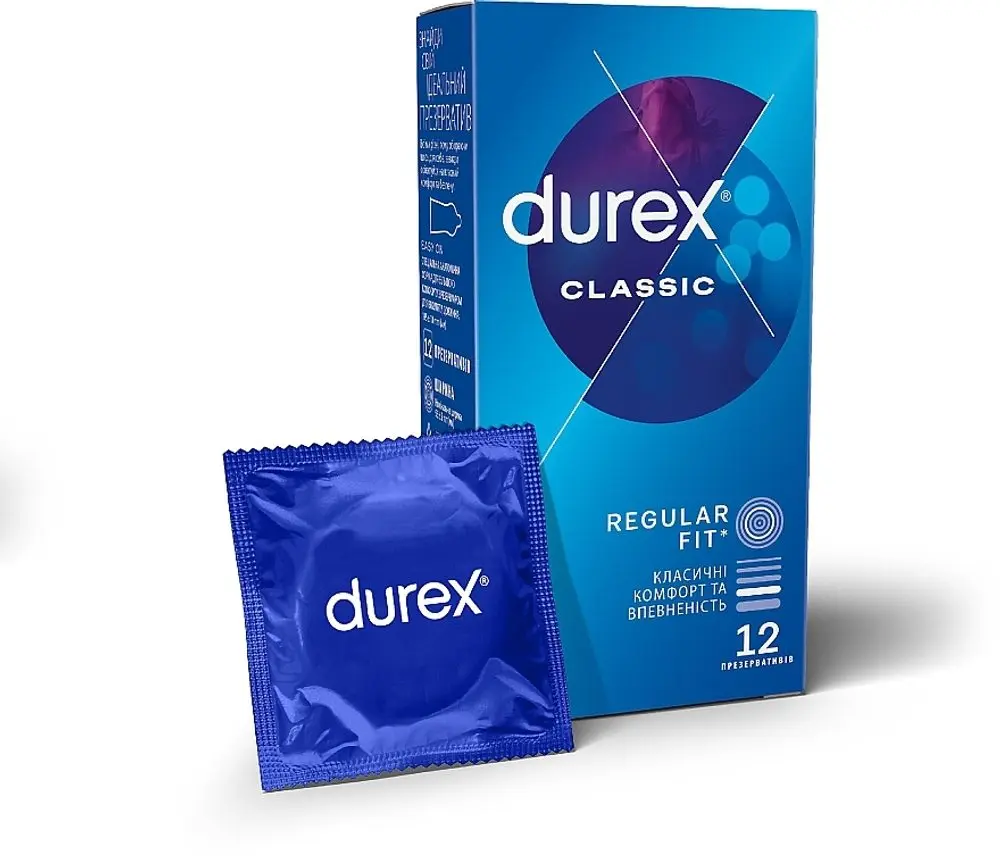 Durex kondomy (12ks/kra) Classic