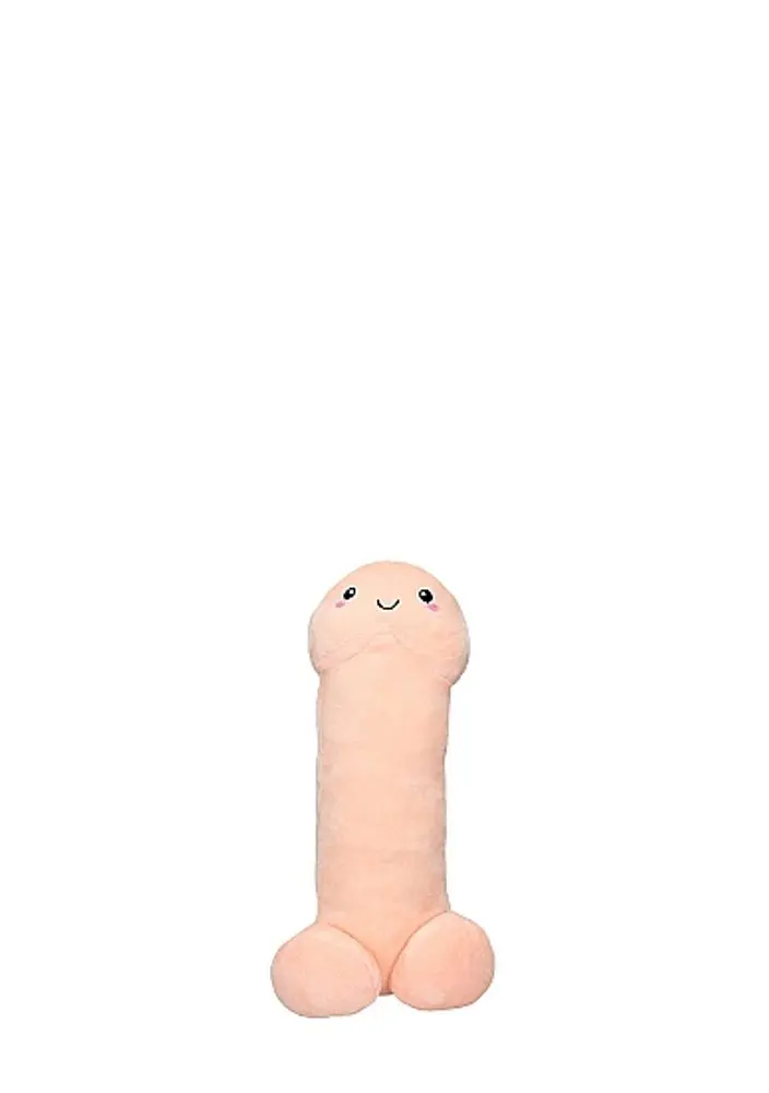 Plyšový penis - měkká hračka - 30 cm - natural