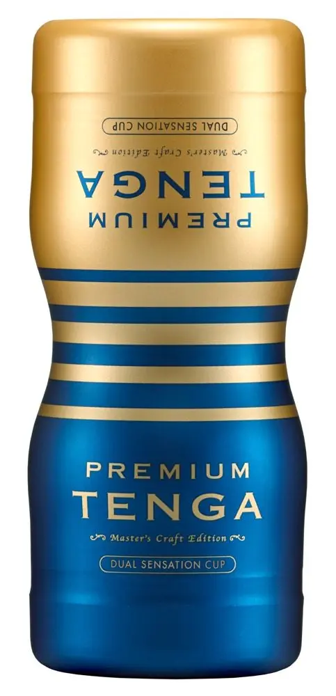 TENGA Premium Dual Sensation - jednorázový masturbátor