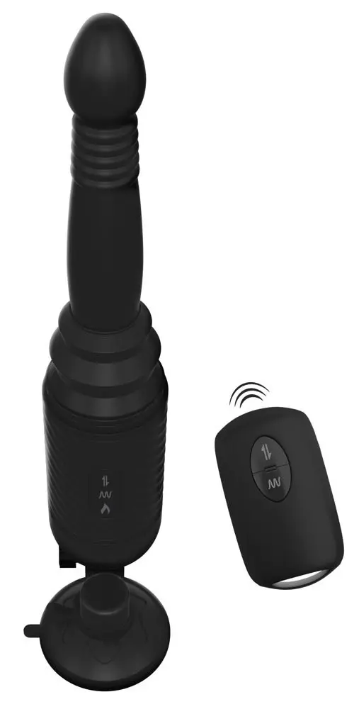 Pipedream Anální přirážecí a hřejivý s přísavkou Vibrating Ass Thruster
