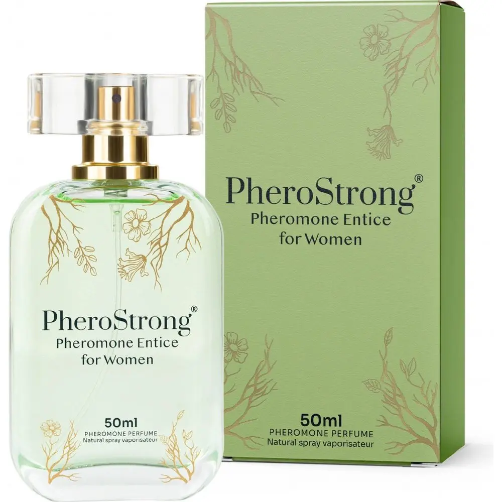 PheroStrong Entice - feromonový parfém pro ženy s smyslnou vůní (50 ml)