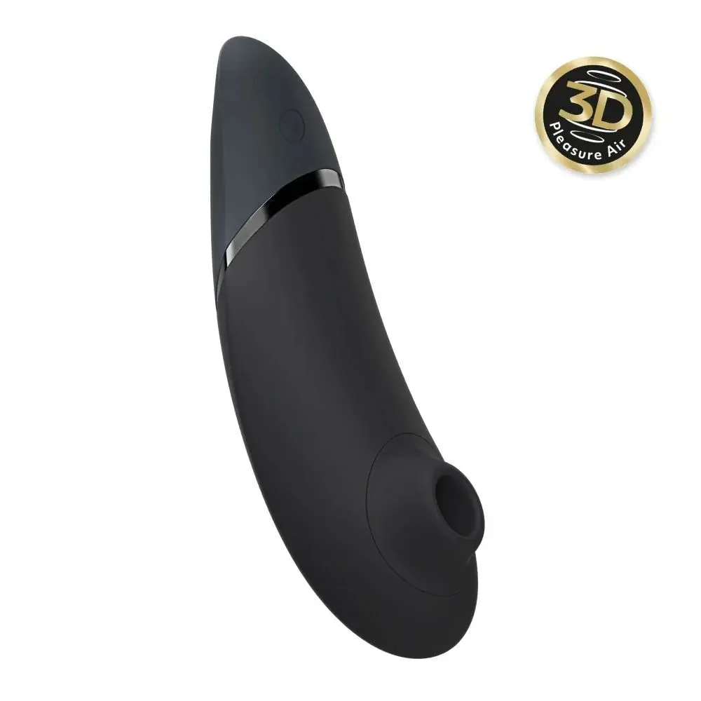 Womanizer Next - stimulátor klitorisu - tlakové vlny - černý, nabíjecí