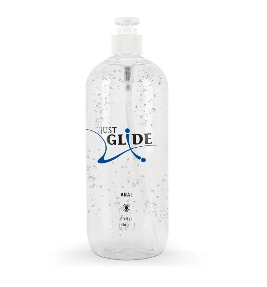 Just Glide - anální lubrikant - vodní báze - 1000 ml