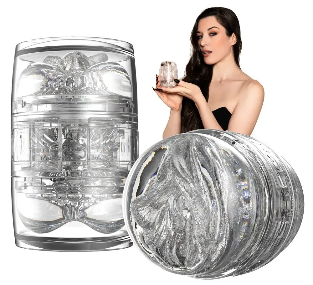 Fleshlight Quickshot Stoya - cestovní masturbátor (průhledný)