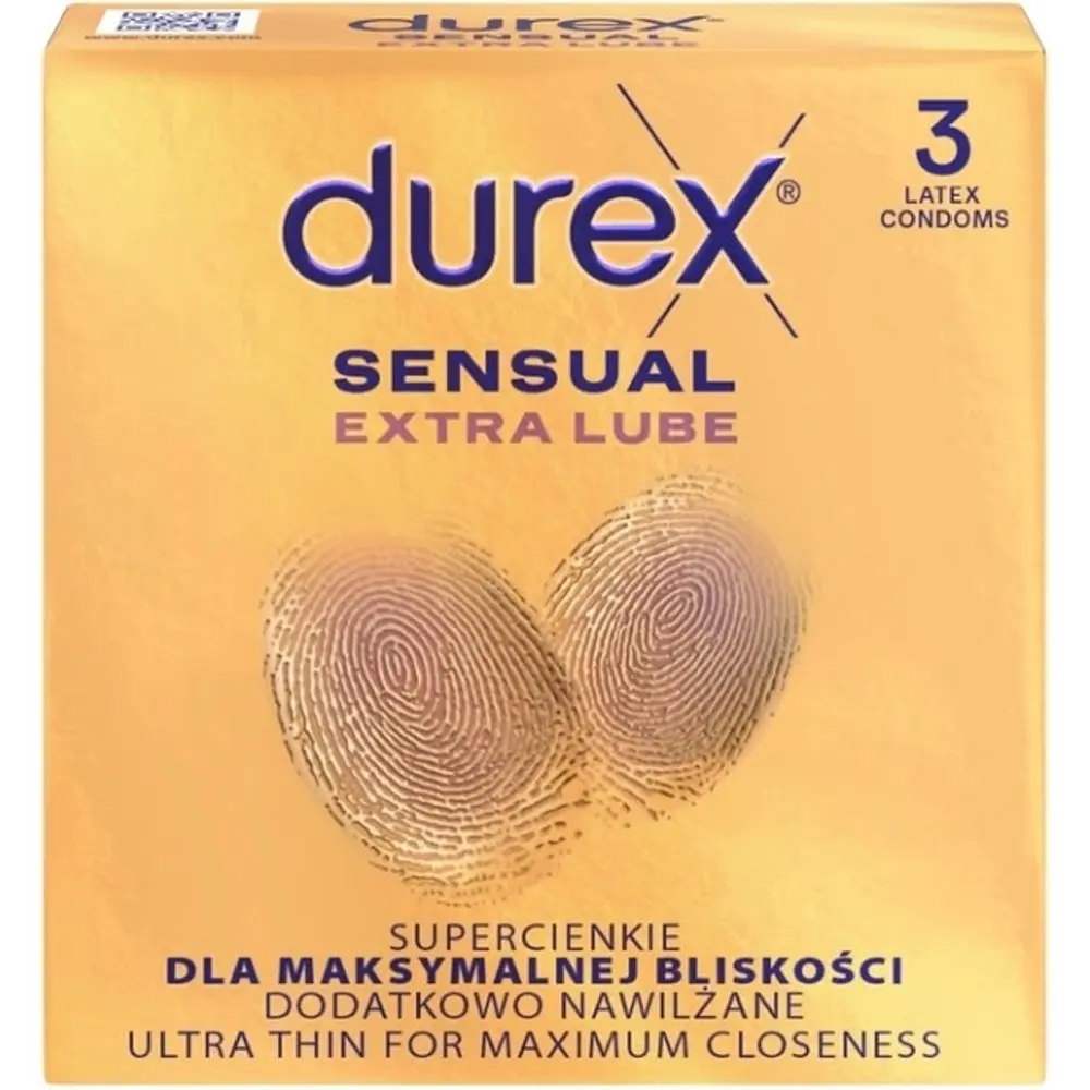 Durex kondomy (3ks/kra) Sens Extra Lube