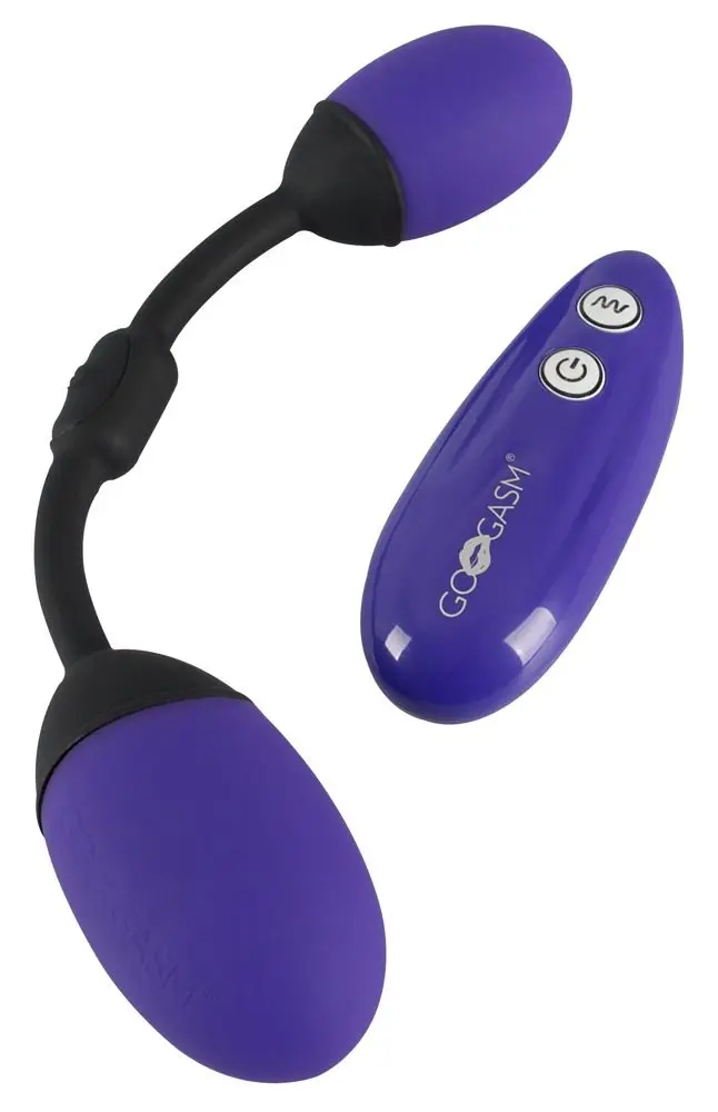 Vibrační vajíčko GoGasm Vibrating Pussy & Ass Balls s ovladačem