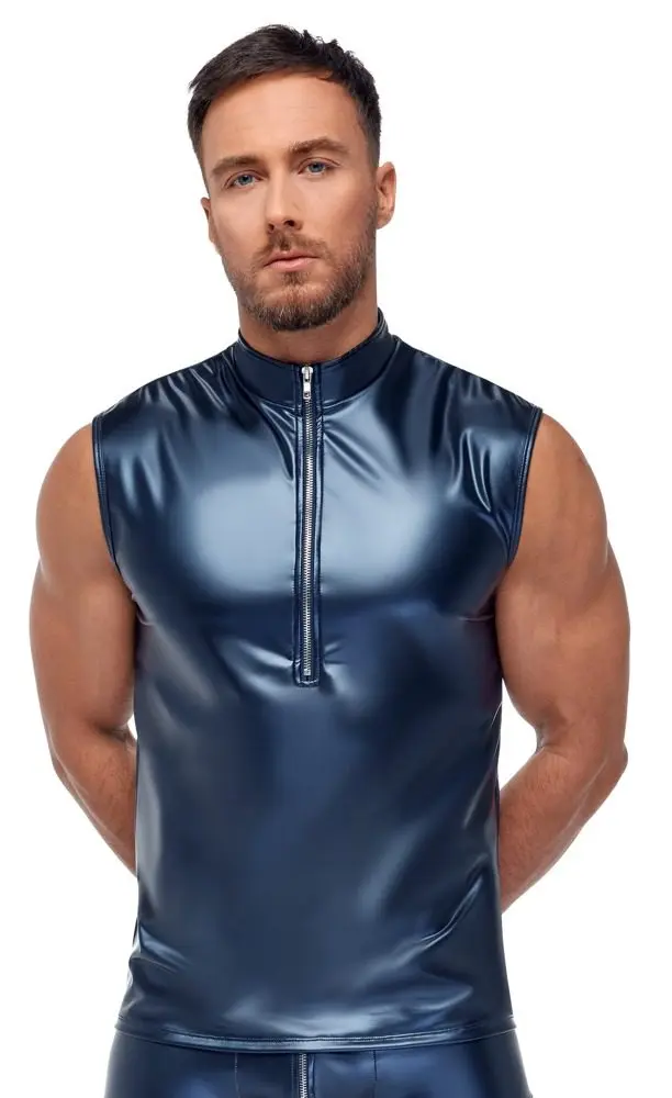 NEK Matte Look Shirt 2161680 Dark Metallic Blue