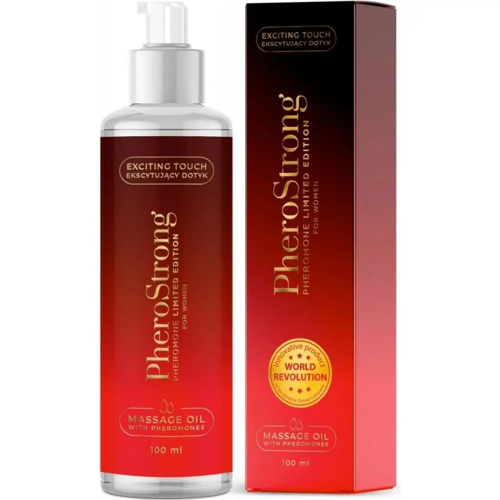 PheroStrong Limited Edition - masážní olej pro ženy - 100 ml