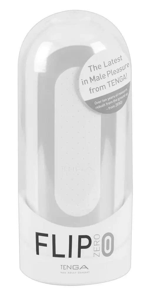 TENGA Flip Zero - masturbátor pro muže - bílý